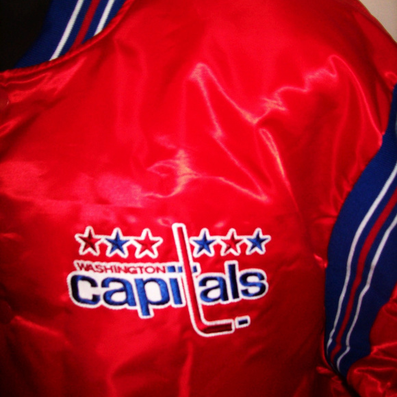 WASHINGTON CAPITALS Starter NHL Jacket BIG MAN 5X